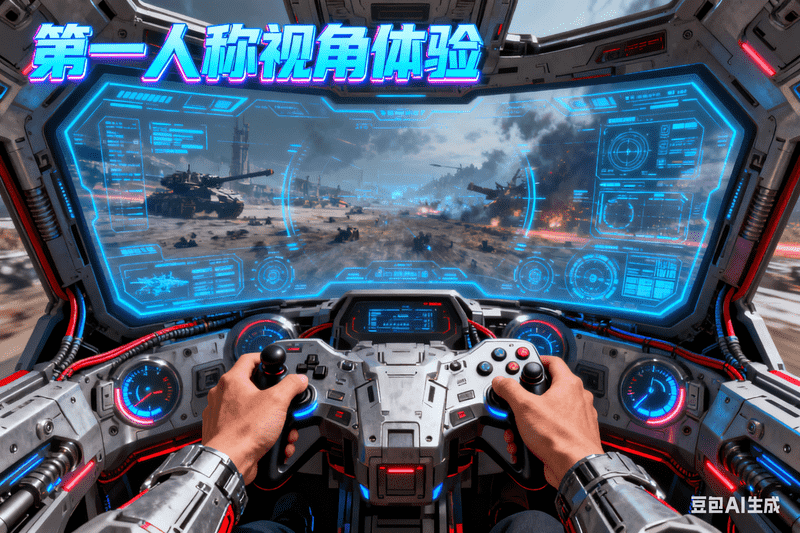第一人称视角体验-星舰联盟AIGC