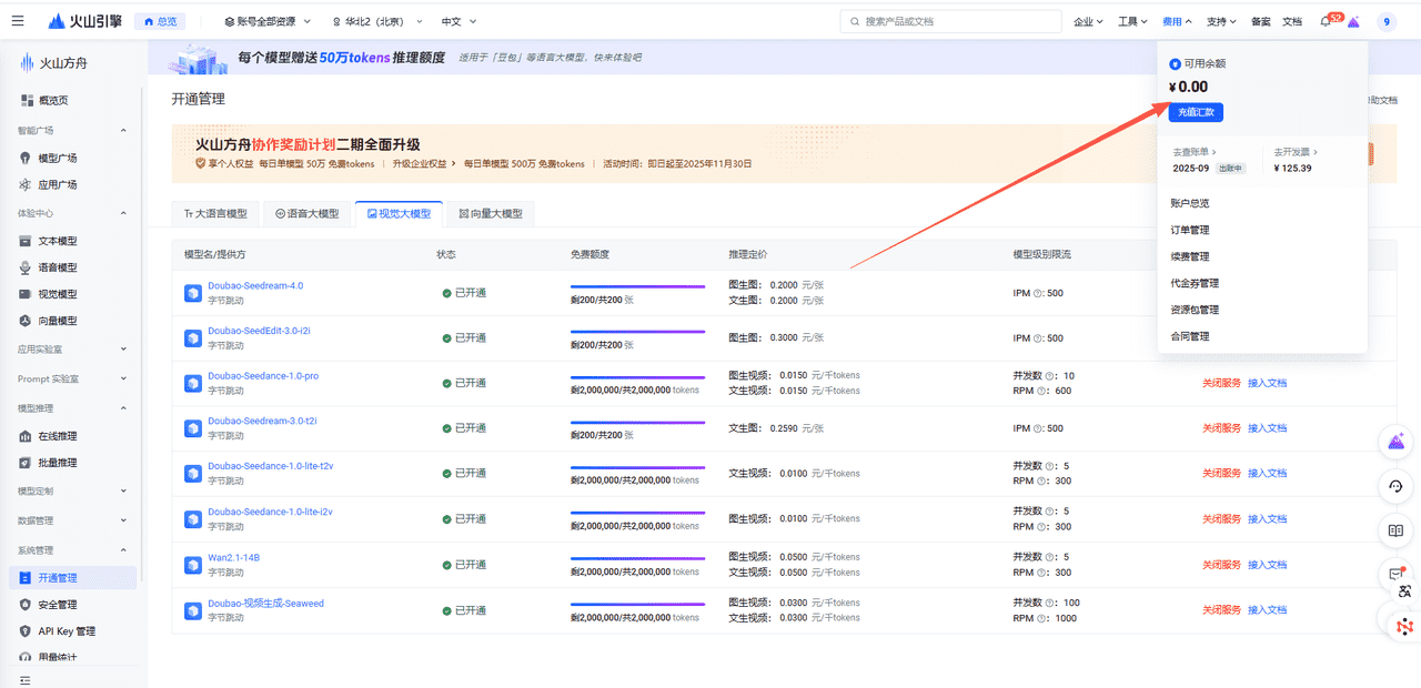 图片[4]-如何获取豆包视频api秘钥获取教程-星舰联盟