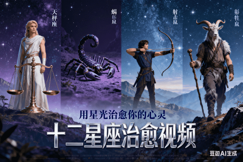 十二星座治愈视频