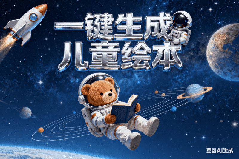一键生成儿童绘本