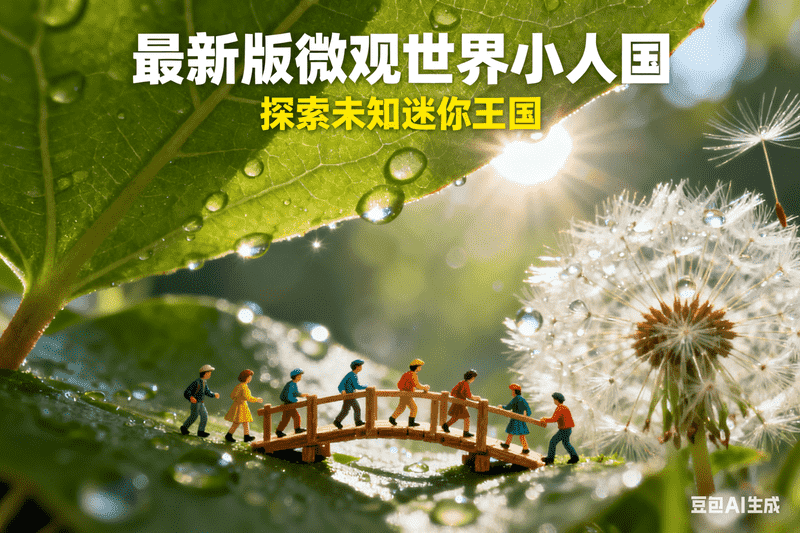 最新版微观世界小人国-星舰联盟AIGC