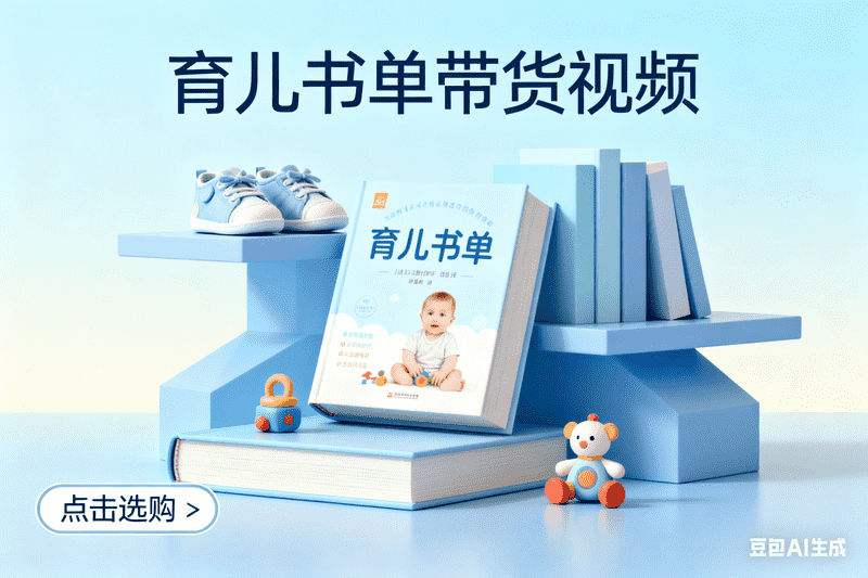 育儿书单带货视频