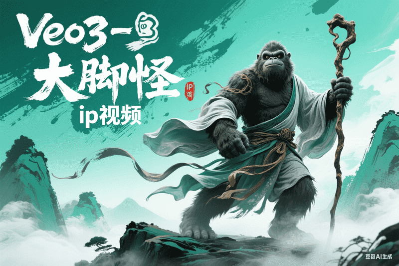 Veo3-大脚怪ip视频