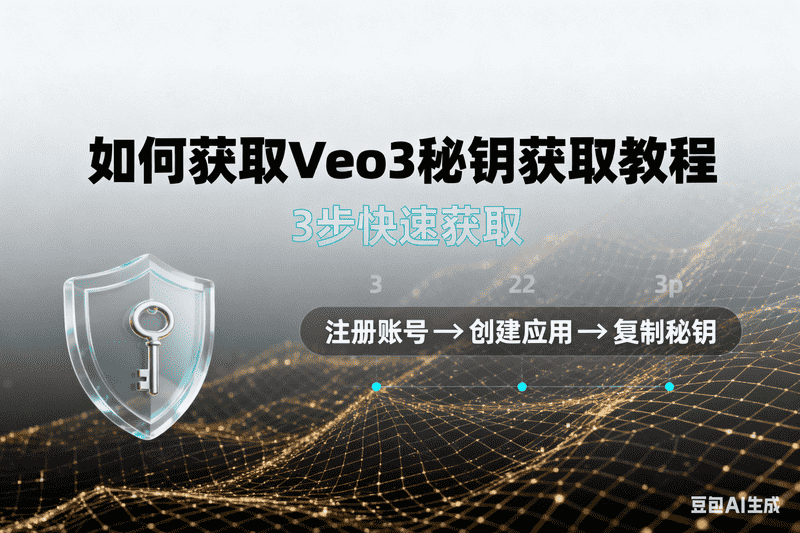 如何获取Veo3秘钥获取教程-星舰联盟AIGC