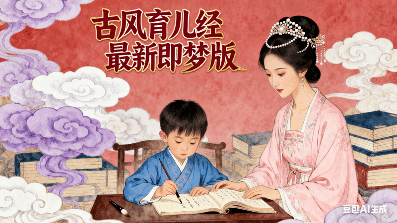 古风育儿经最新即梦版-星舰联盟AIGC
