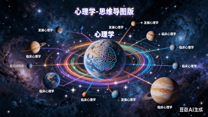 心理学-思维导图版