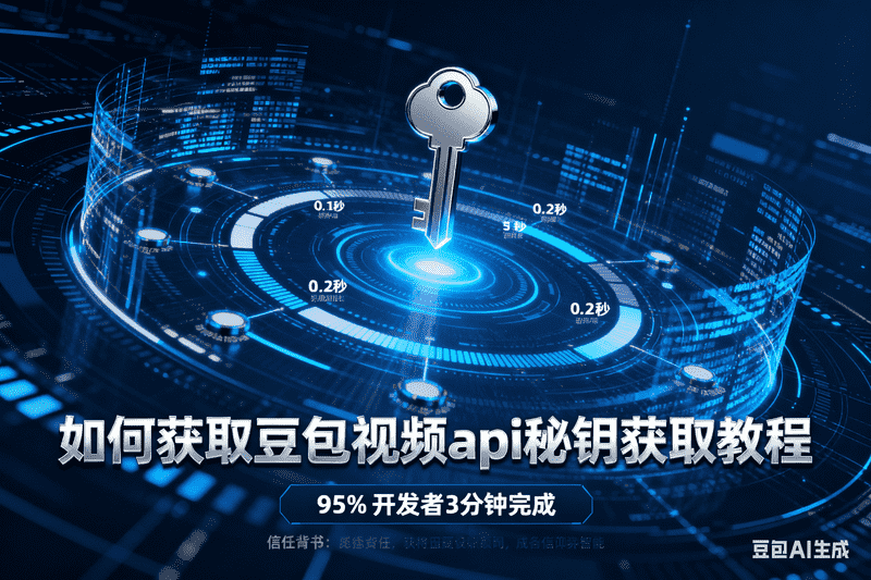 如何获取豆包视频api秘钥获取教程-星舰联盟AIGC