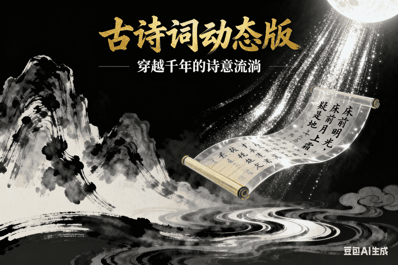 古诗词动态豆包版-星舰联盟AIGC