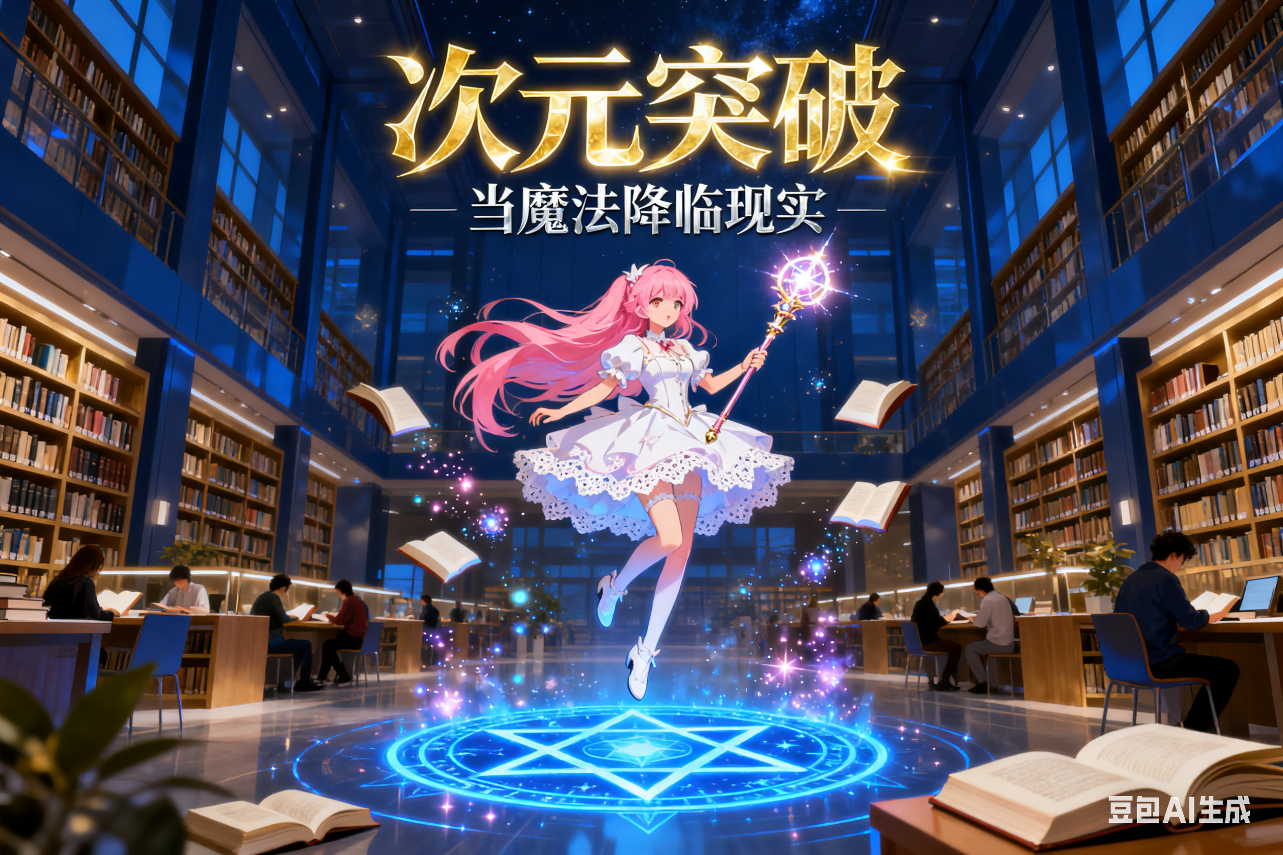 动漫人物穿越到现实-星舰联盟AIGC