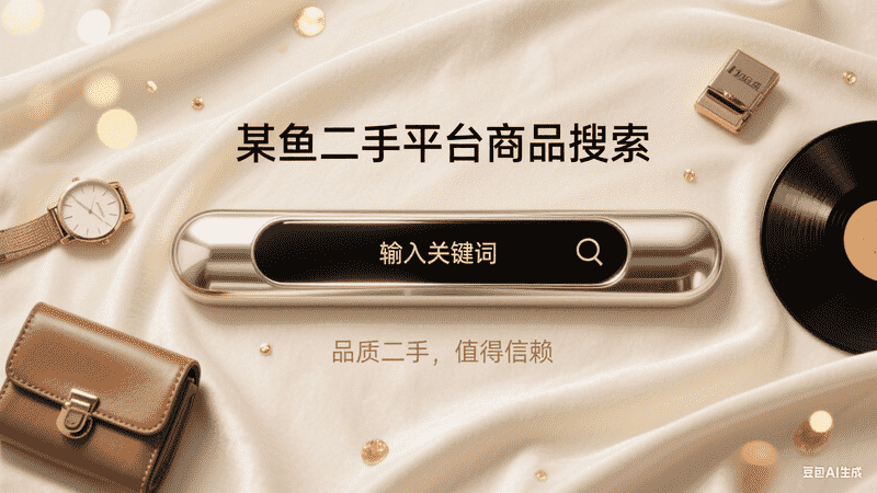 某鱼二手平台商品搜索-星舰联盟AIGC