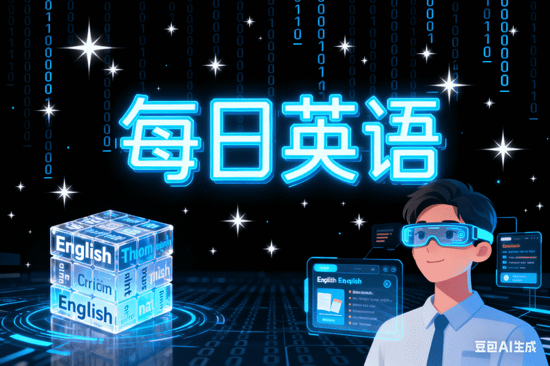 每日英语-星舰联盟AIGC