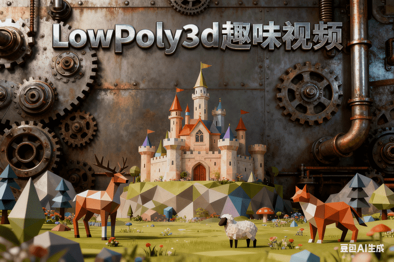 LowPoly3d趣味视频
