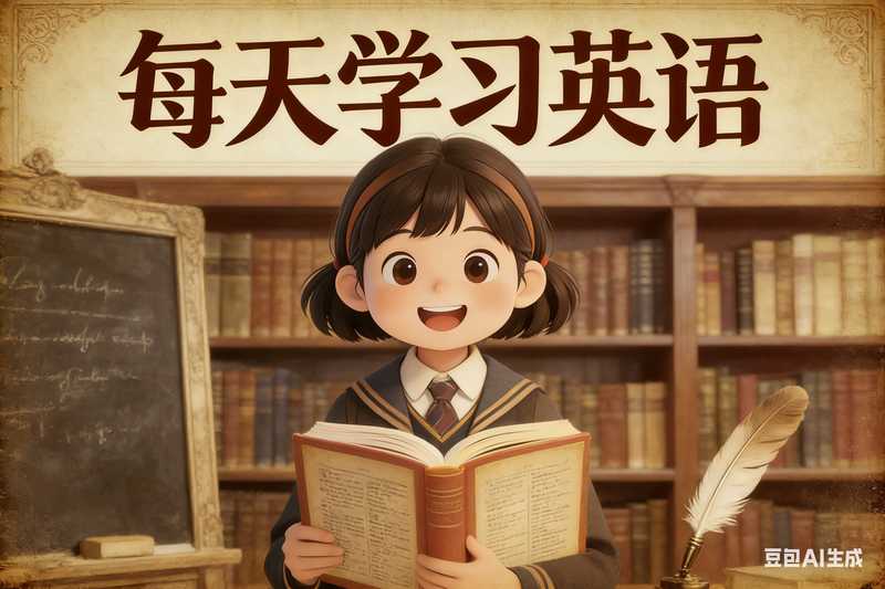 每天学习英语【速创剪映小助手】-星舰联盟AIGC