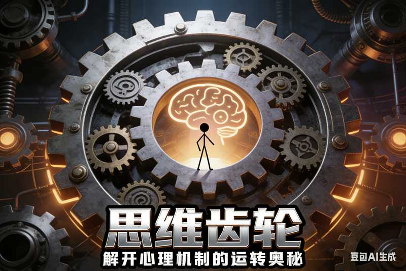 单人火柴人心理学【速创剪映小助手】-星舰联盟AIGC