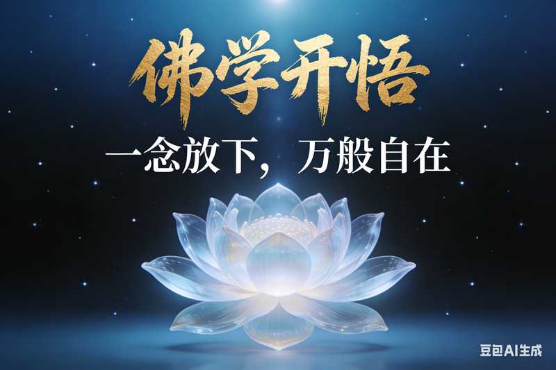 佛学开悟【速创剪映小助手】-星舰联盟AIGC