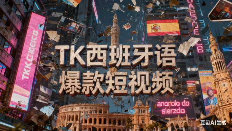 TK西班牙语爆款短视频【速创剪映小助手】-星舰联盟AIGC