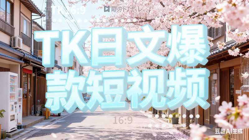 TK日文爆款短视频【速创剪映小助手】-星舰联盟AIGC