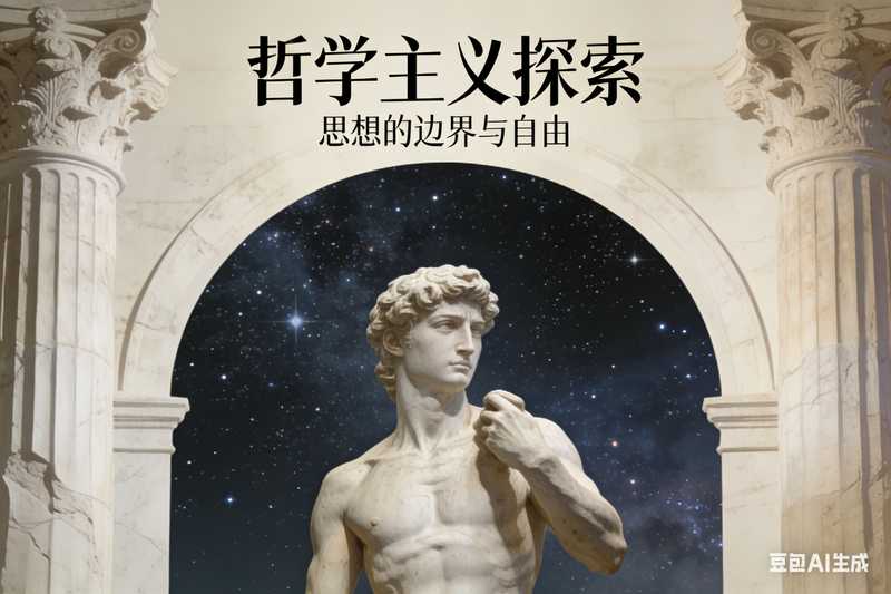 竖版哲学主义【速创剪映小助手】-星舰联盟AIGC