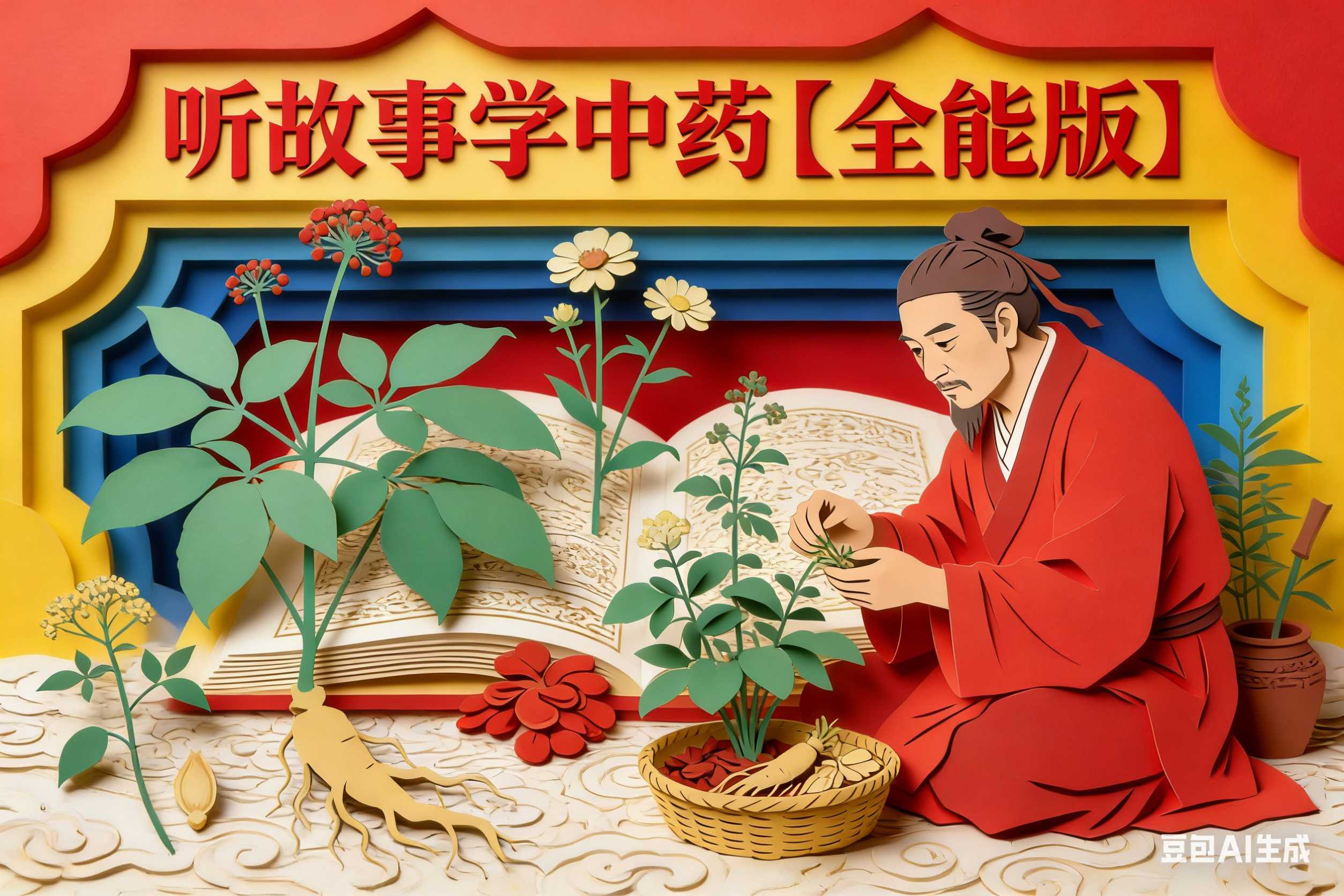 听故事学中药【全能版】【速创剪映小助手】-星舰联盟AIGC