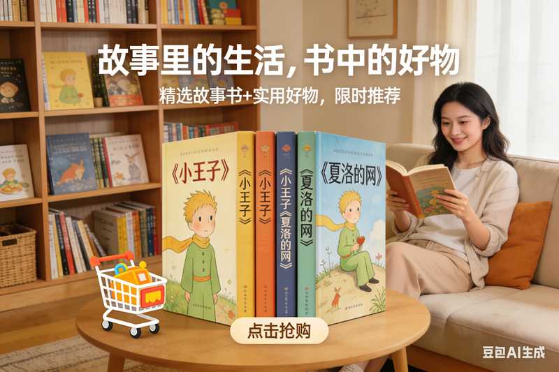 故事类带书带货