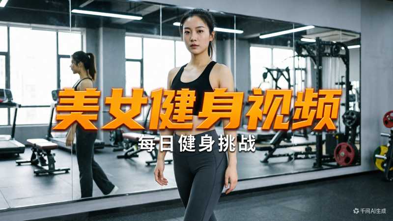 美女健身视频