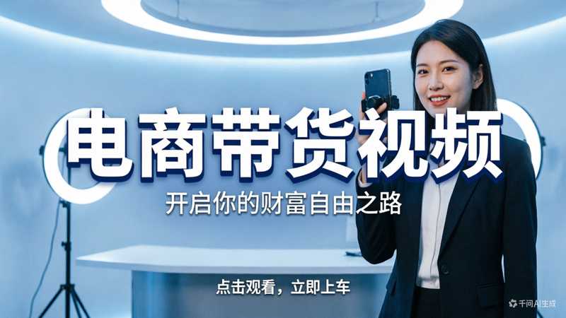 电商带货视频二改版