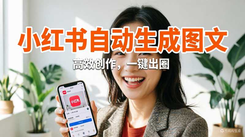 小红书输入主题自动生成图文-星舰联盟AIGC