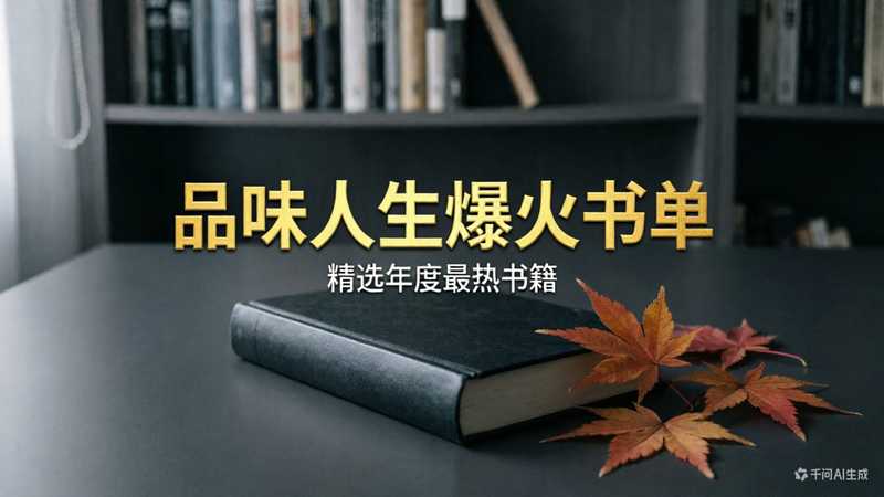 品味人生爆火书单视频 3:4
