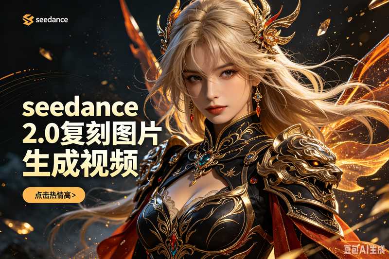 seedance 2.0 电商复刻图片生成视频