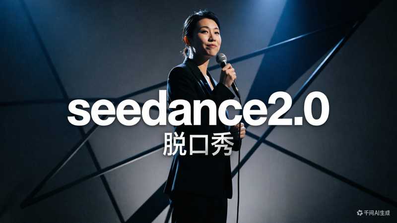 seedance2.0 脱口秀