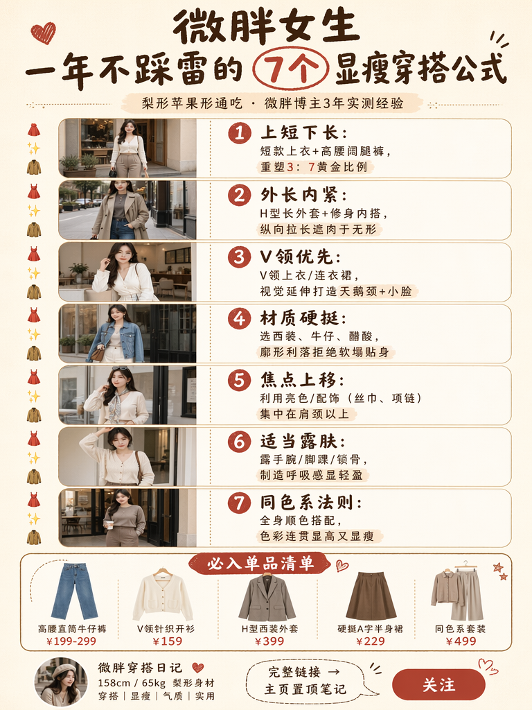 图片[1]-穿搭收纳干货攻略型海报
